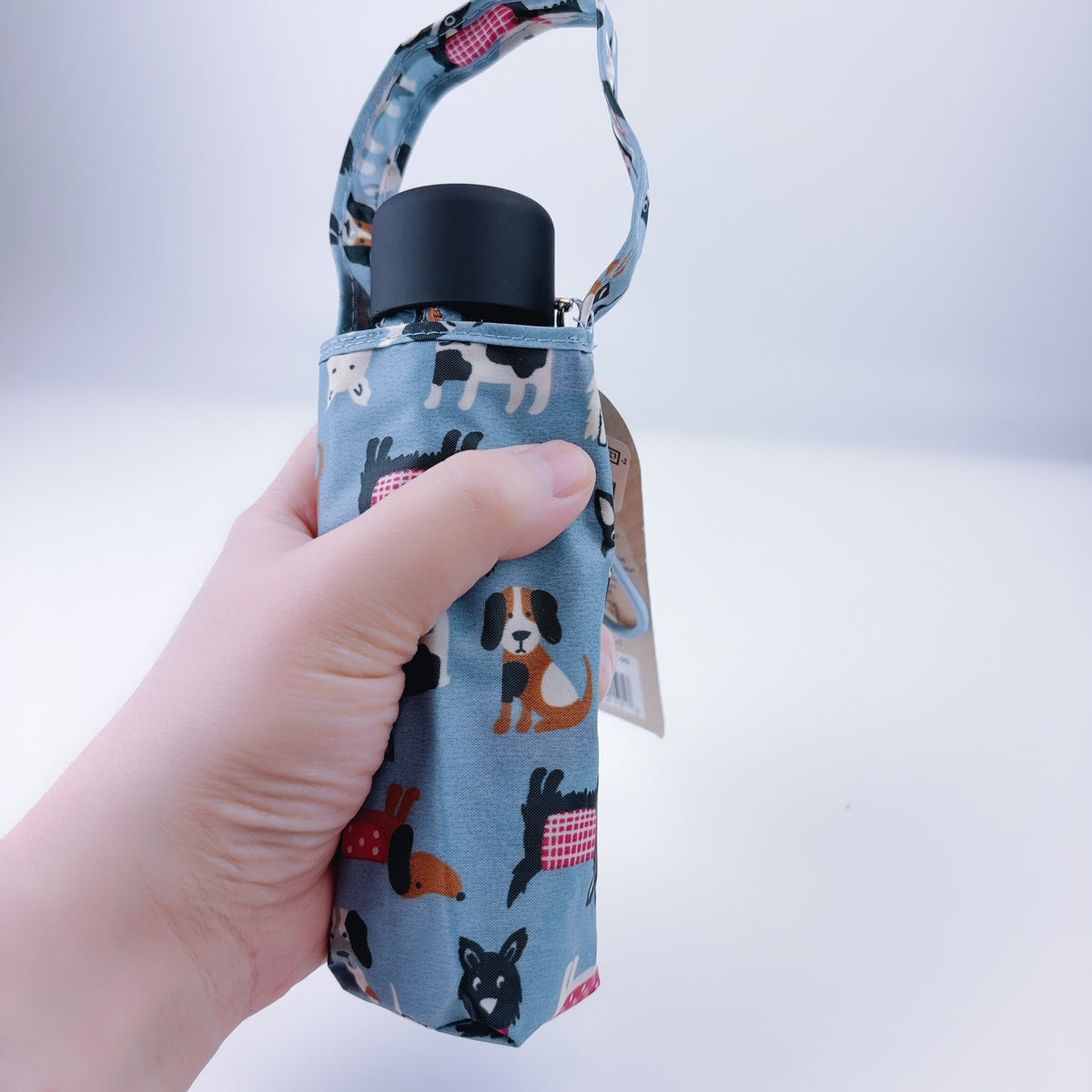 Totes Micro Mini Manual Compact Umbrella, NeverWet technology, Light B