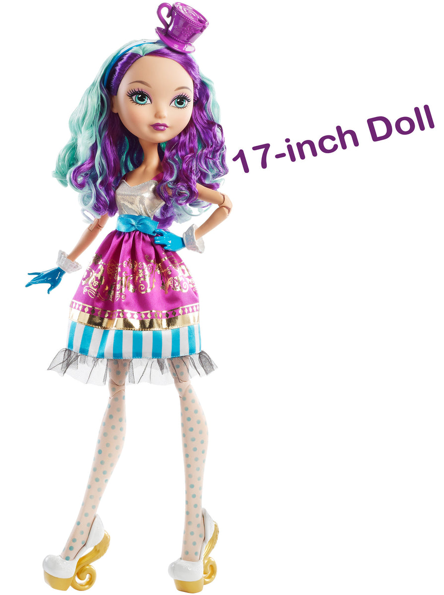 Ever After High Doll MADELINE HATTER - EXTRA TALL 17 Doll - No Shoes