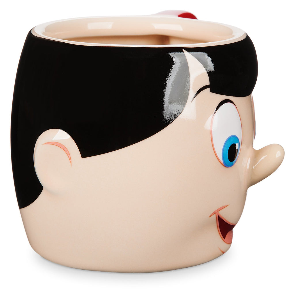 Disney Pinocchio Face Figural Mug - PitaPats.com
