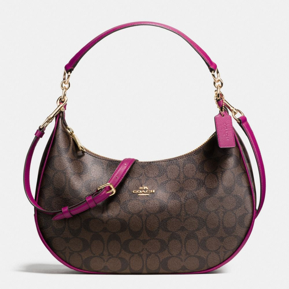 COACH HARLEY EAST/WEST HOBO IN SIGNATURE F38267 - PitaPats.com