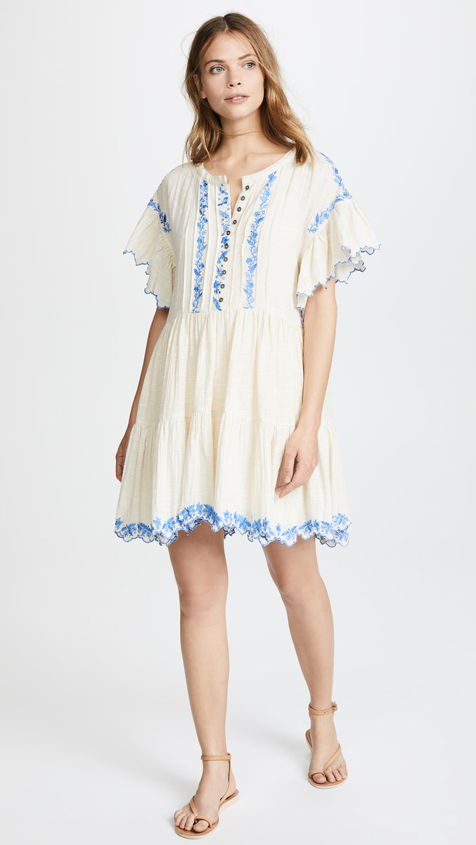 sachin and babi light blue dress Willow Mini Dress Free People main image 0