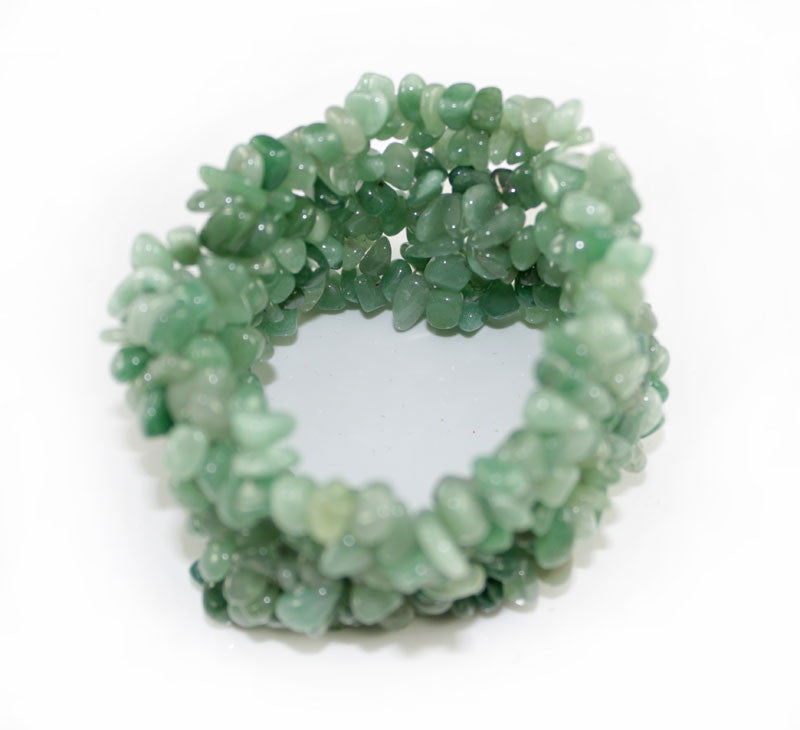 Real Natural Stone Green Jade Bracelet - PitaPats.com