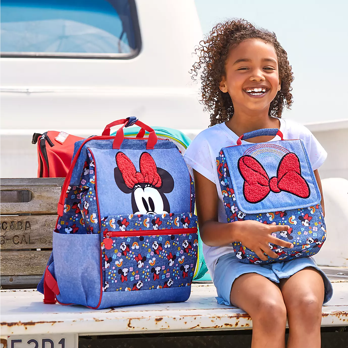 MINNIE MOUSE © DISNEY BACKPACK - Red