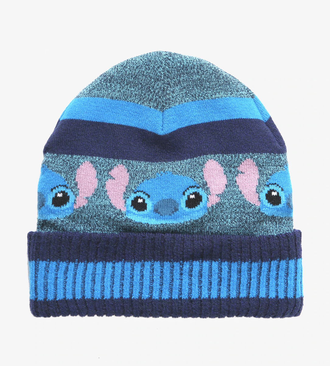 DISNEY LILO & STITCH BLUE STRIPED STITCH BEANIE – Pit-a-Pats.com