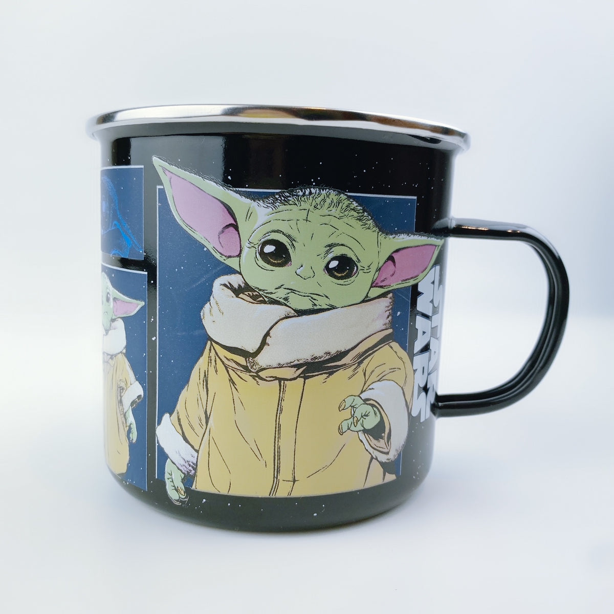 Silver Buffalo Star Wars Characters Ceramic Camper Mug | Holds 20 Ounces
