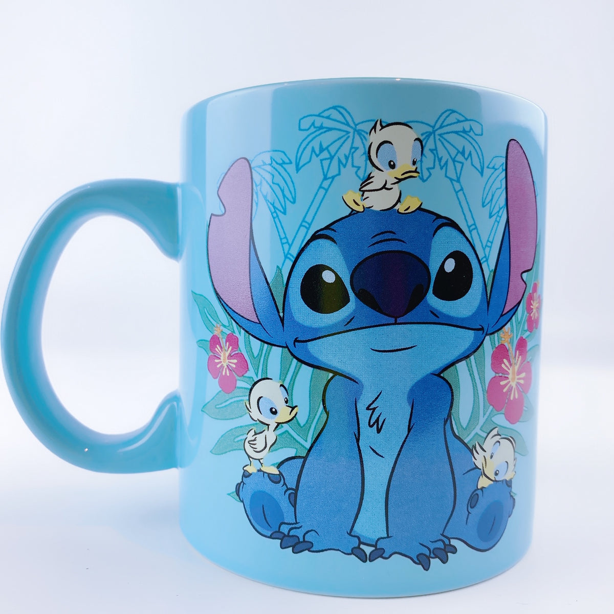 Disney Lilo & Stitch Stitch With Baby Ducks Ceramic Mug Cup 20 Oz – Pit 