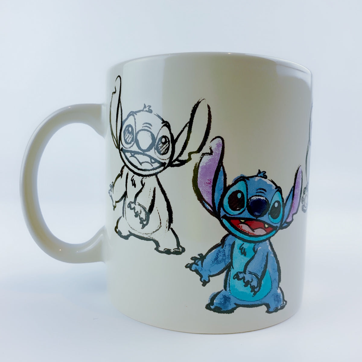 Disney Lilo & Stitch - Taza de sopa de cerámica con cuchara | Capacidad  para 24 onzas