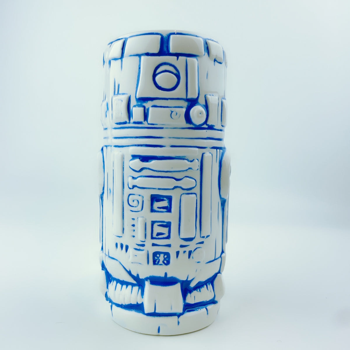 Star Wars Parodic Mug with Blue handle and Blue interior - R2-D2 (Funny  Star Wars Parody - High Quality Mug - Ref : 382)