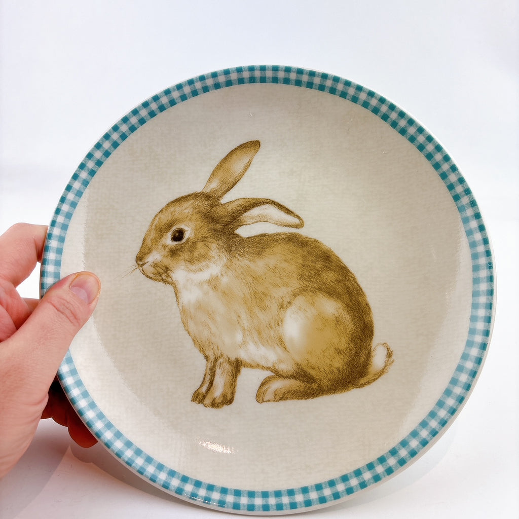 222 FIFTH Bunny Land Bunny Rabbit Porcelain 8