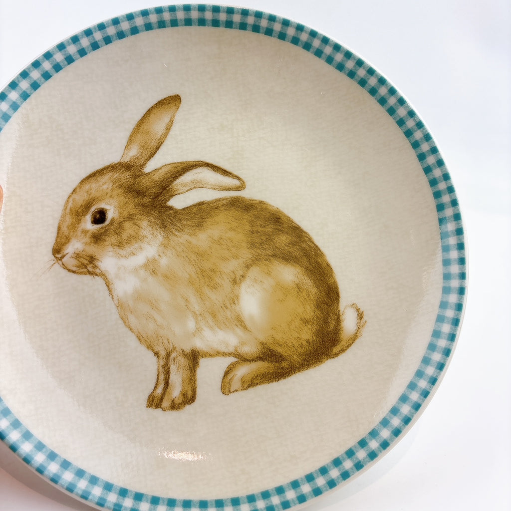 222 FIFTH Bunny Land Bunny Rabbit Porcelain 8