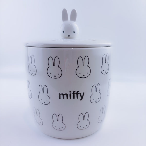 Miffy by Magenta Ceramic Cookie Jar/Cannister with Lid – Pit-a