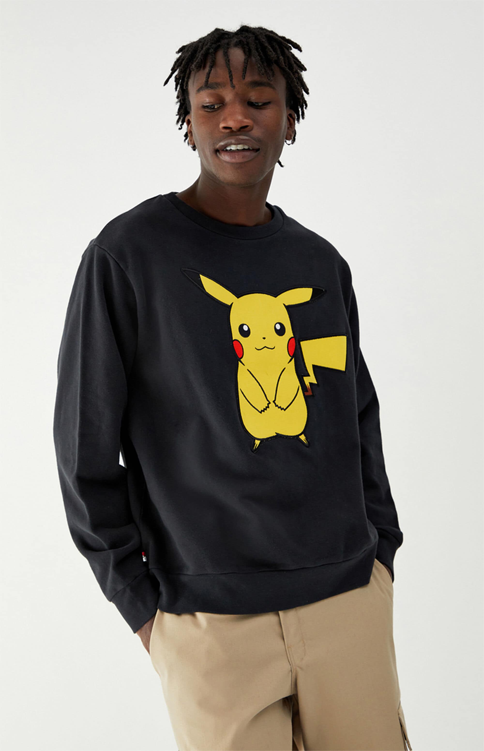 Sweatshirt Levis Sudadera Pokemon Levis Pokemon Hoodie Mens XXS