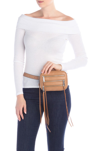 Rebecca Minkoff Red NEW belt online bag Fanny