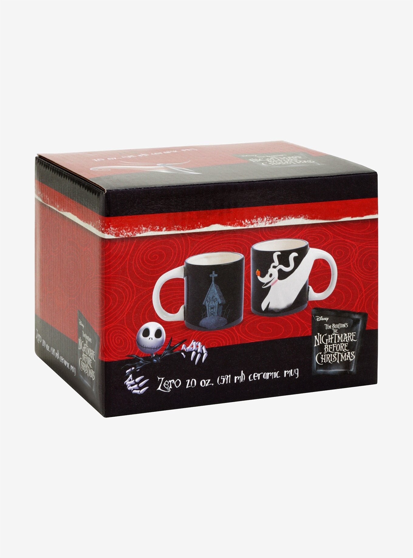 Disney Nightmare Before Christmas Jack Expressions Ceramic Soup Mug | 24  Ounces