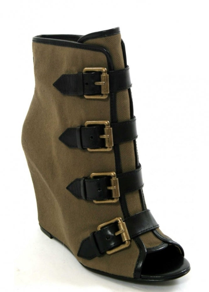 Ash Shoes - The Jezebel Shoe in Military and Black - PitaPats.com