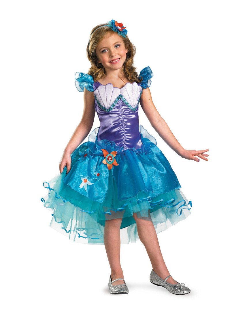 Disney Princess Girls' Ariel Tutu Dress S(4-6) Disney Princess Girls' Ariel Tutu Dress S(4-6)