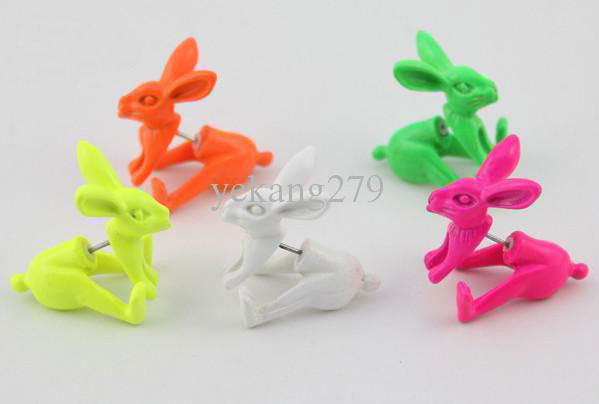 Fluorescence Rabbit Earring - PitaPats.com