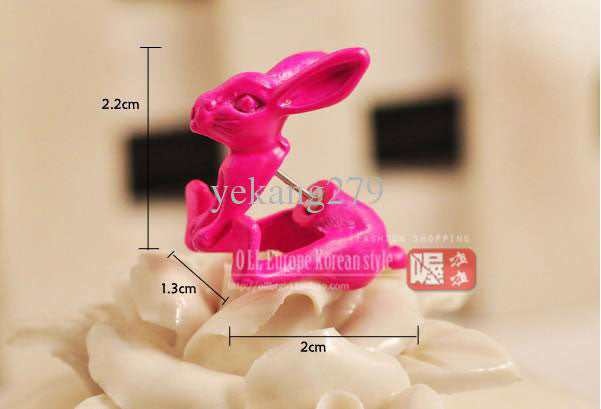Fluorescence Rabbit Earring - PitaPats.com