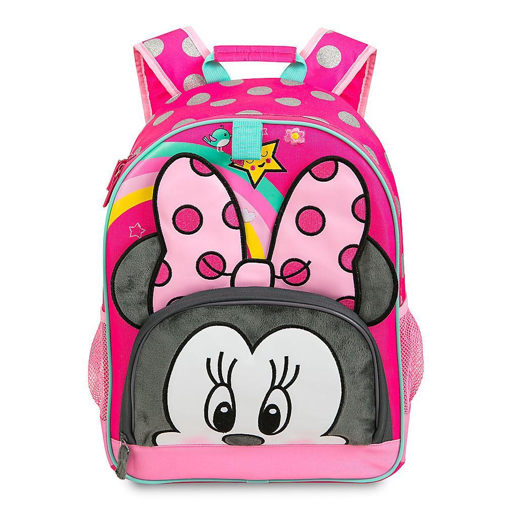 Disney, Accessories, Disney Minnie Mouse Denim Backpack