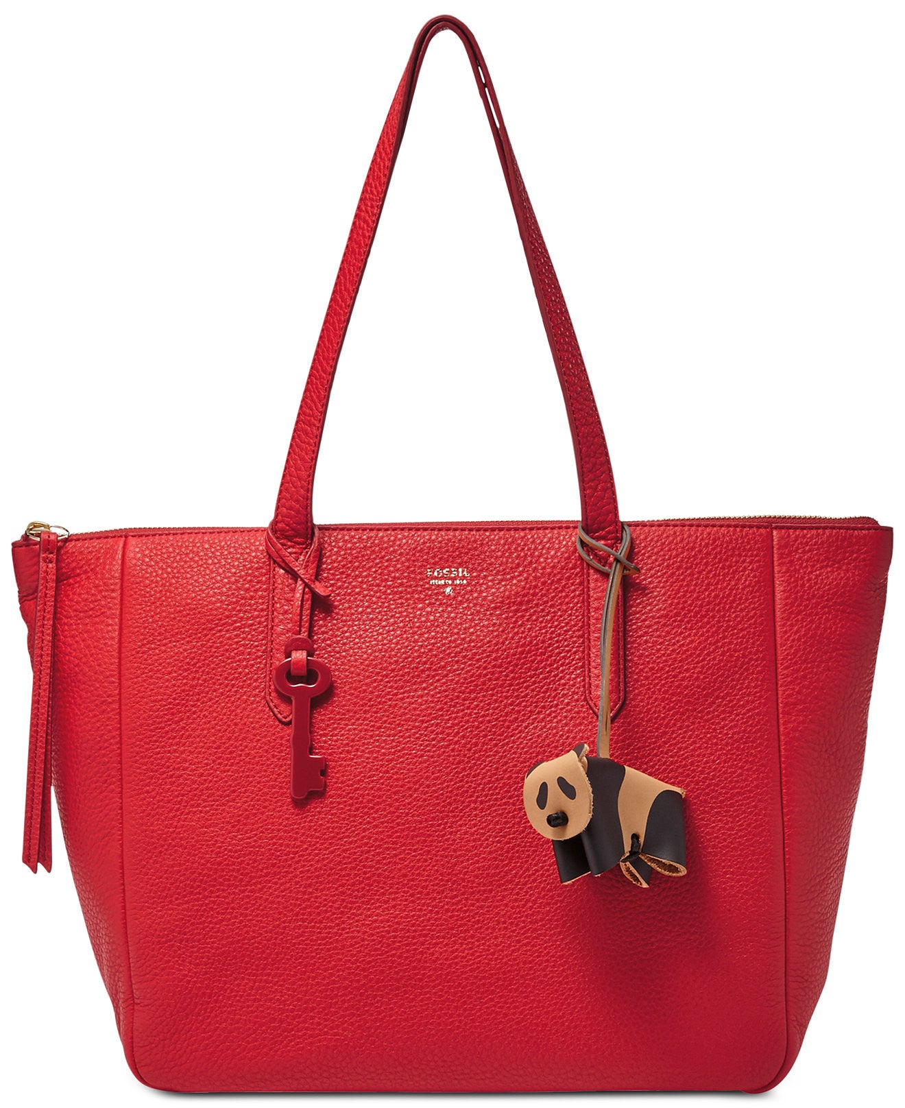 Fossil Panda Bag Charm Pit a Pats