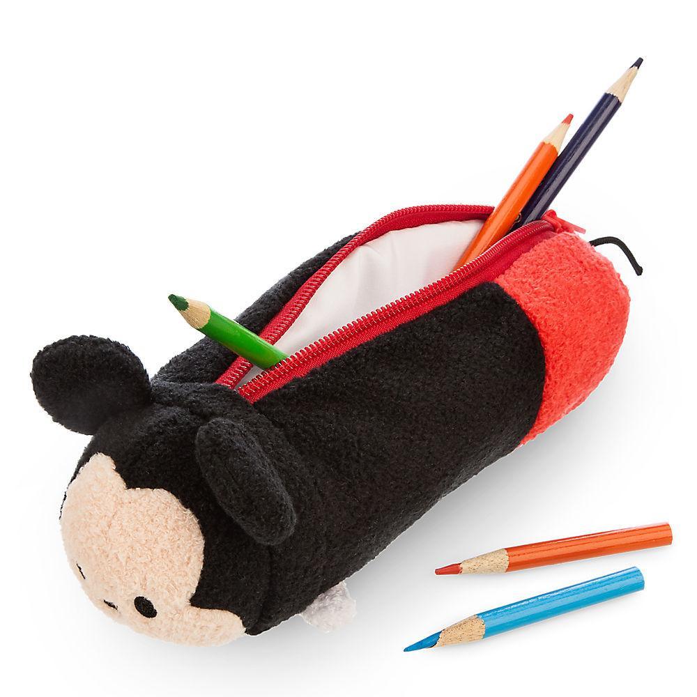 Disney Mickey Mouse ''Tsum Tsum'' Plush Pencil Case - 8'' - PitaPats.com