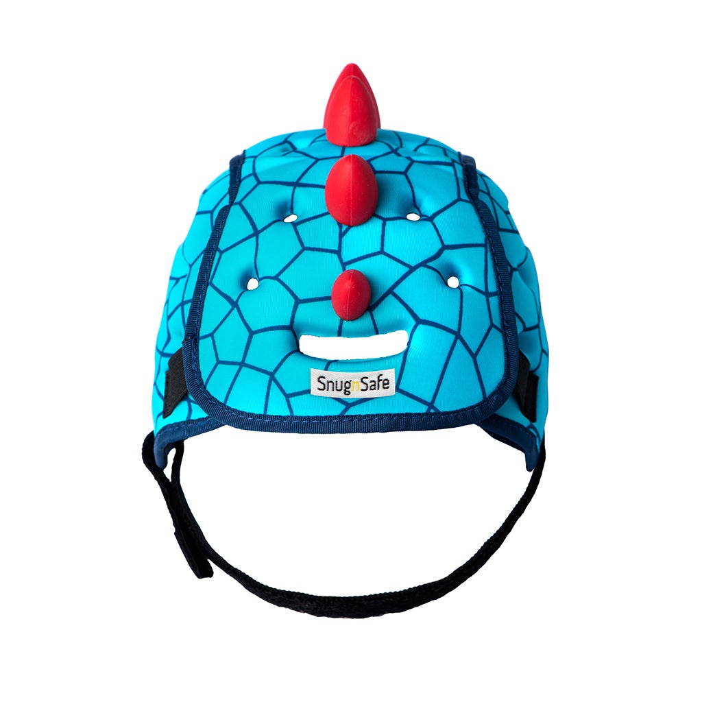 dinosaur football helmet Kazam SNUG N' SAFE Dinosaur Helmet for baby