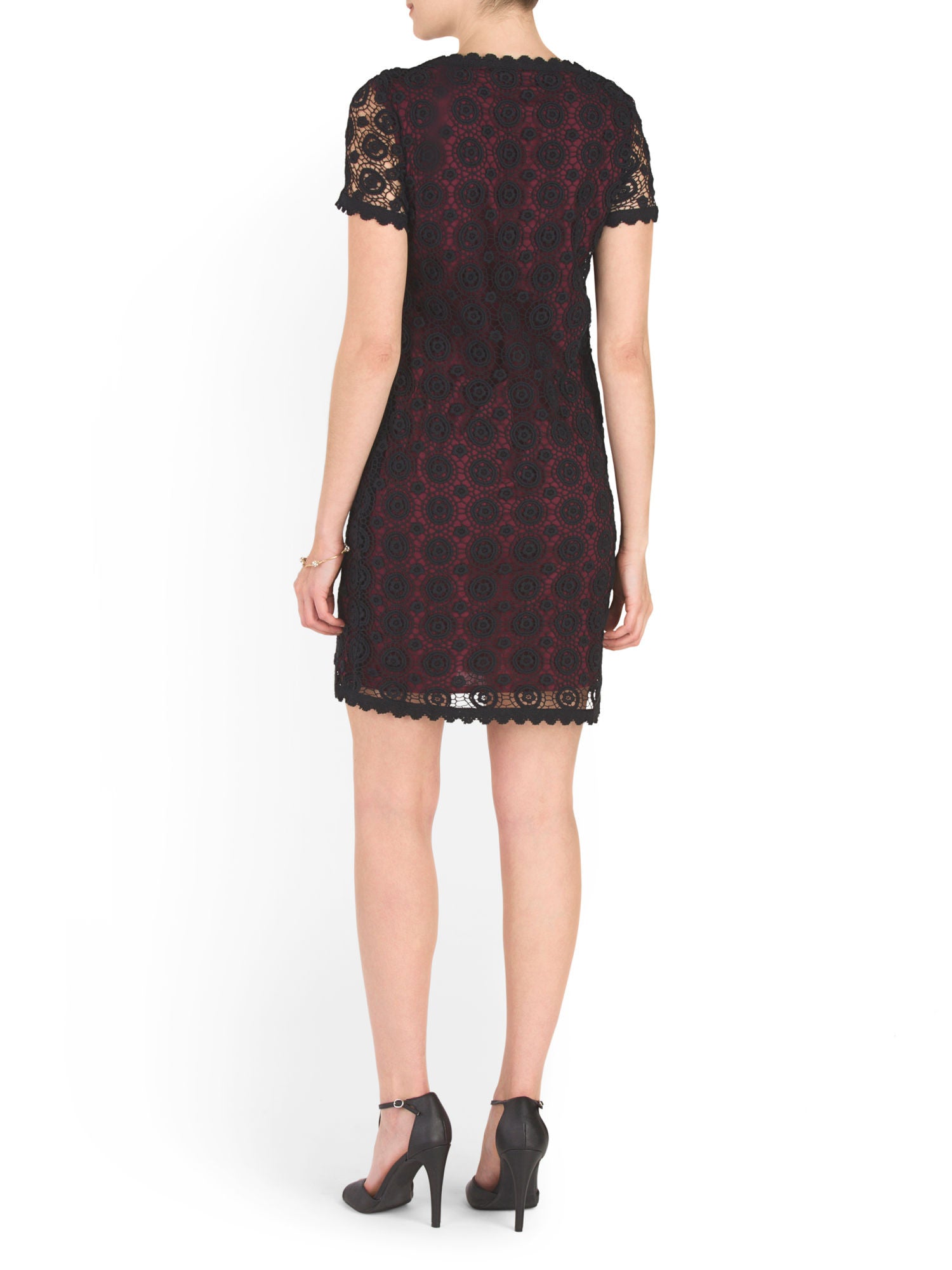 FRENCH CONNECTION USA Hope Short Sleeve Lace Dress Pit-a-Pats.com FRENCH CONNECTION USA Hope Short Sleeve Lace Dress Pit-a-Pats.com