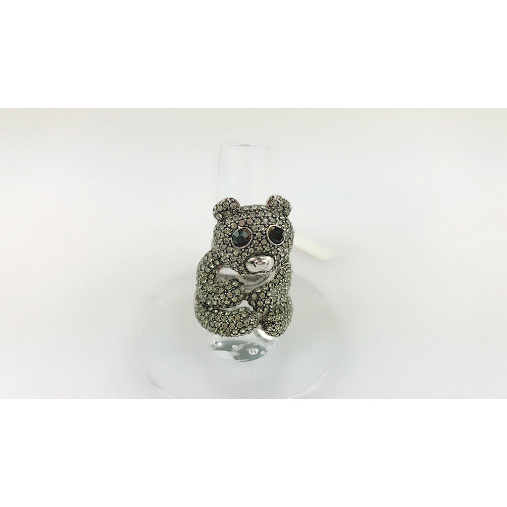 Custom Made Teddy Bear Cocktail Ring - PitaPats.com