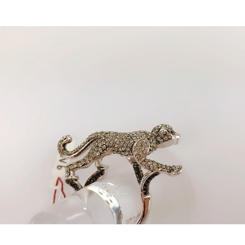 Custom Made Amazing Panther Cocktail Ring - PitaPats.com