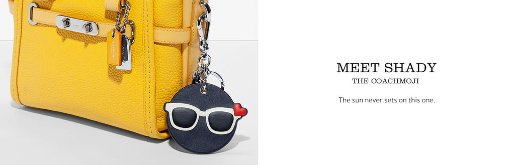 COACH Cheeky Emoji Bag Charm - PitaPats.com