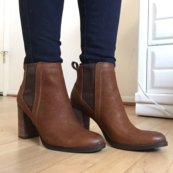 FRANCO SARTO Western Gore Leather Boots - PitaPats.com