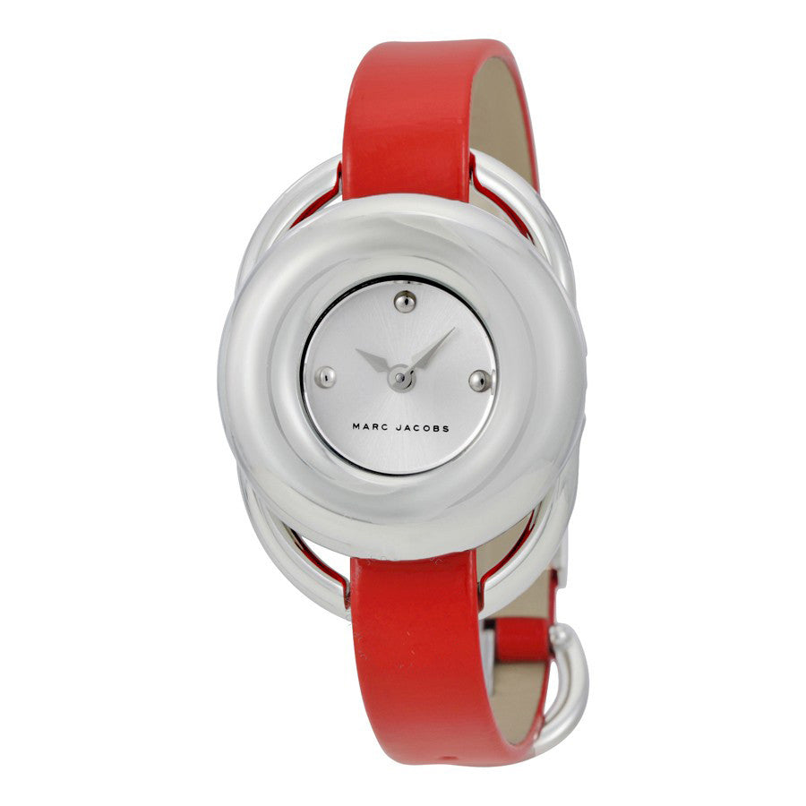 MARC JACOBS Women's Jerrie Dress Leather Strap Watch - PitaPats.com