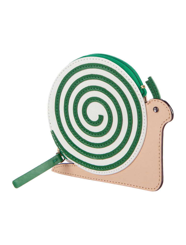 Kate Spade turn over a new leaf snail coin purse - PitaPats.com