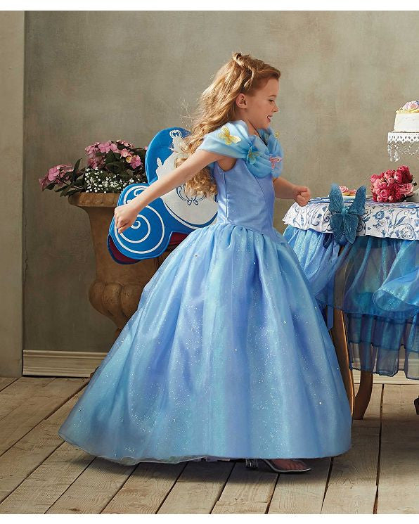 Child Cinderella Ultra Prestige Costume - really exceptional high quality - PitaPats.com