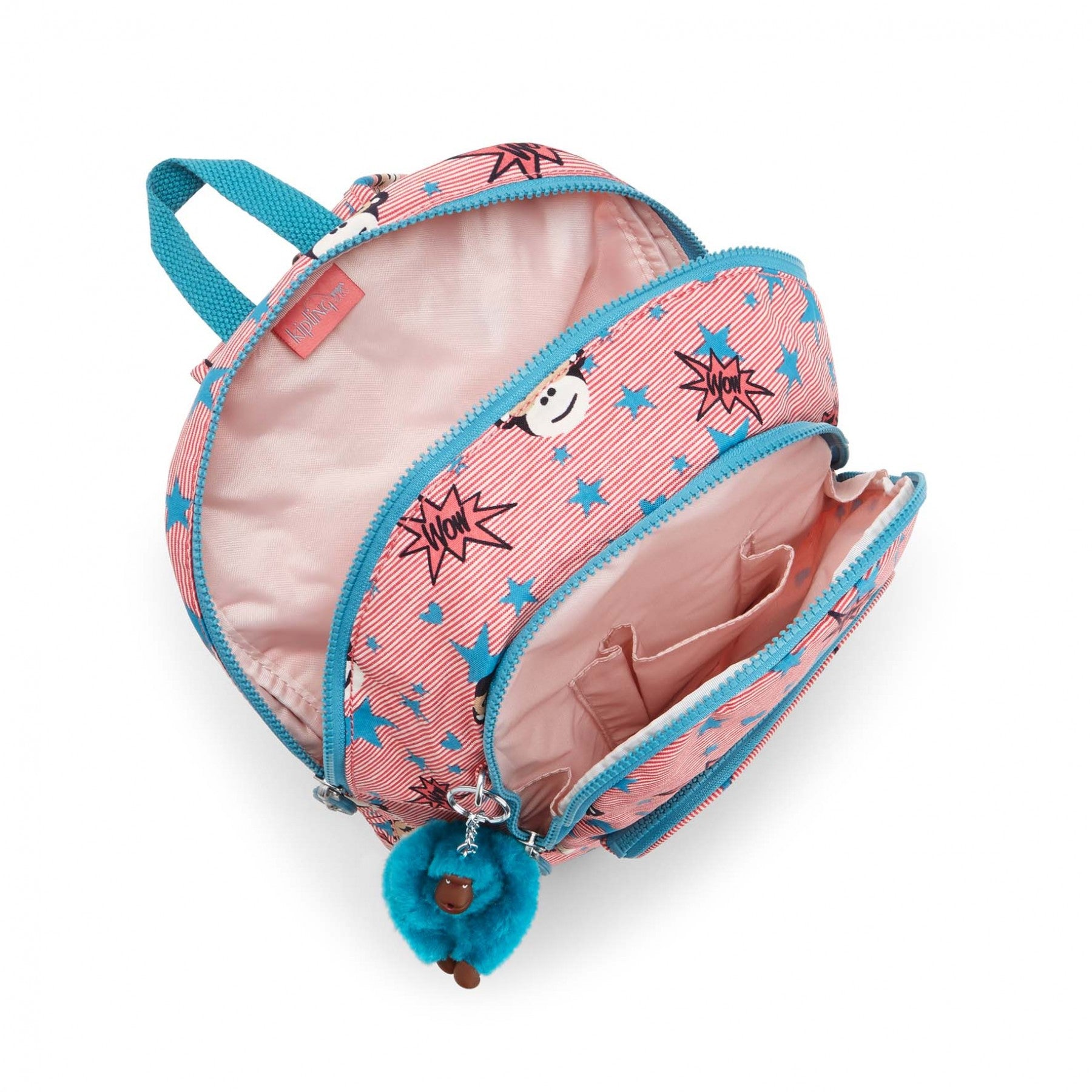 Kipling Heart Patterned Backpack kipling Back To School Print Seoul Backpack Adorable Hearts  main image 2