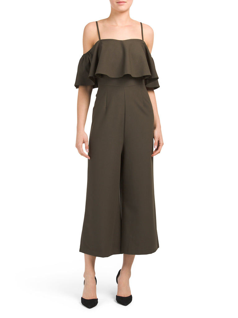 VANESSA Made In Italy Wide Leg Jumpsuit - PitaPats.com