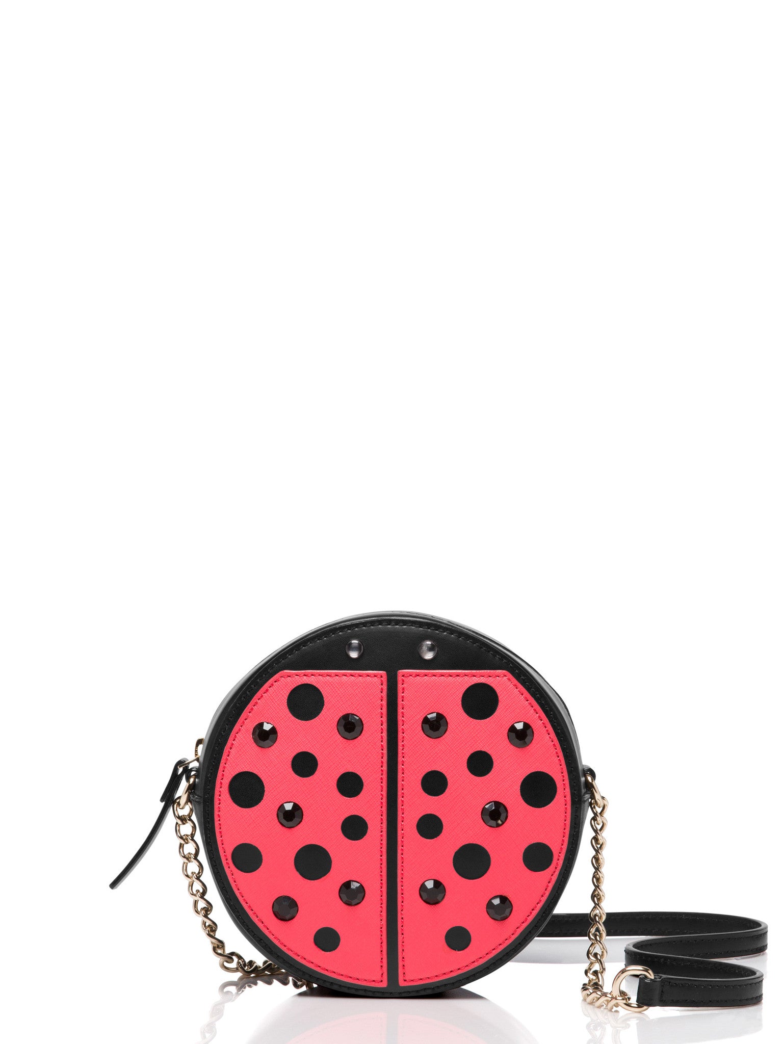 Kate Spade turn over a new leaf micha Round Crossbody Shoulder Bag Han Pit a Pats