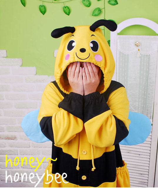 PITaPATs kids onesie animal jumpsuit costume - long sleeve bumblebee –  Pit-a-Pats.com