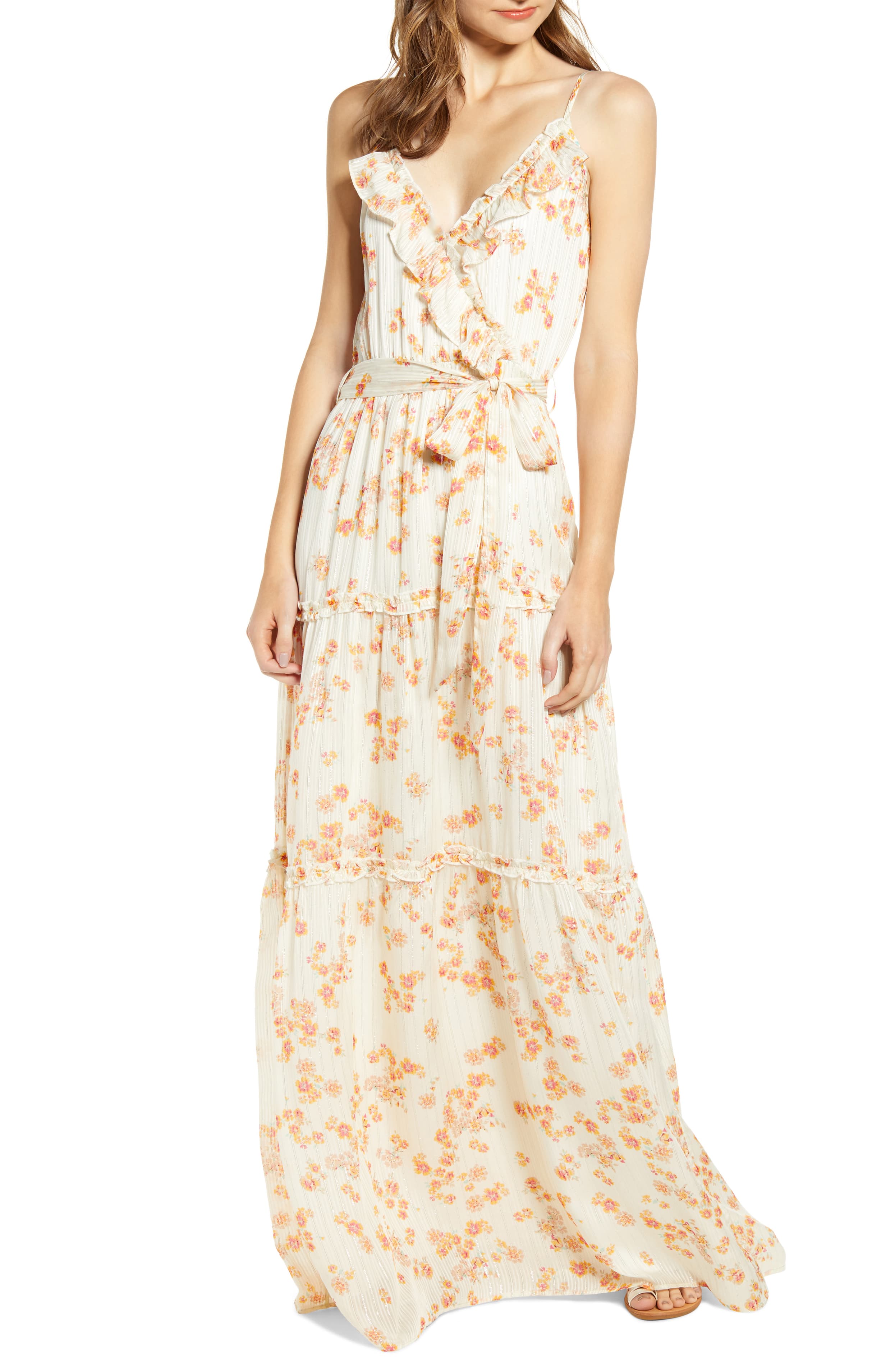 la plage maxi dress La Plage Dress In Paraiso Pink And Paraiso White 6