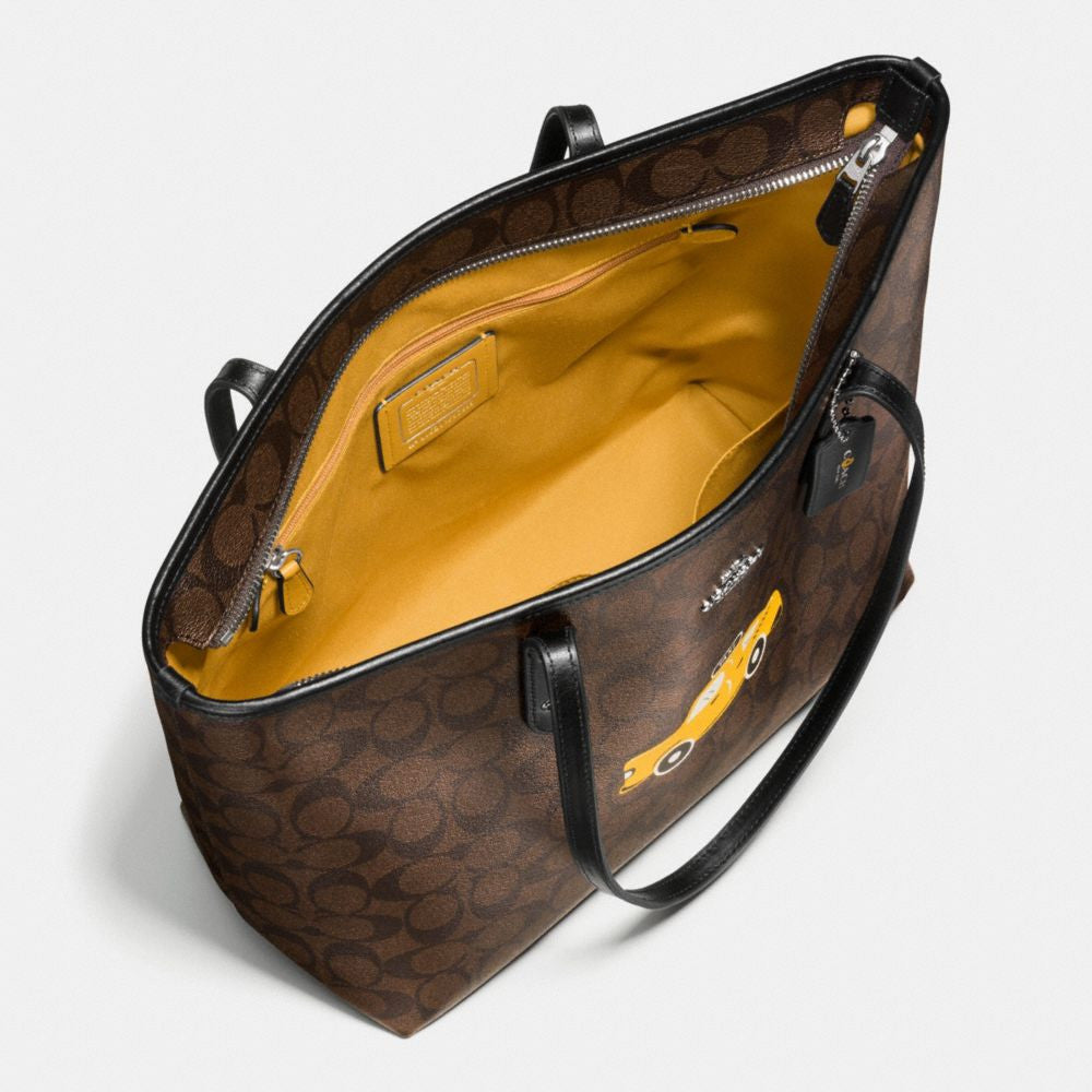 Coach city zip tote signature sales