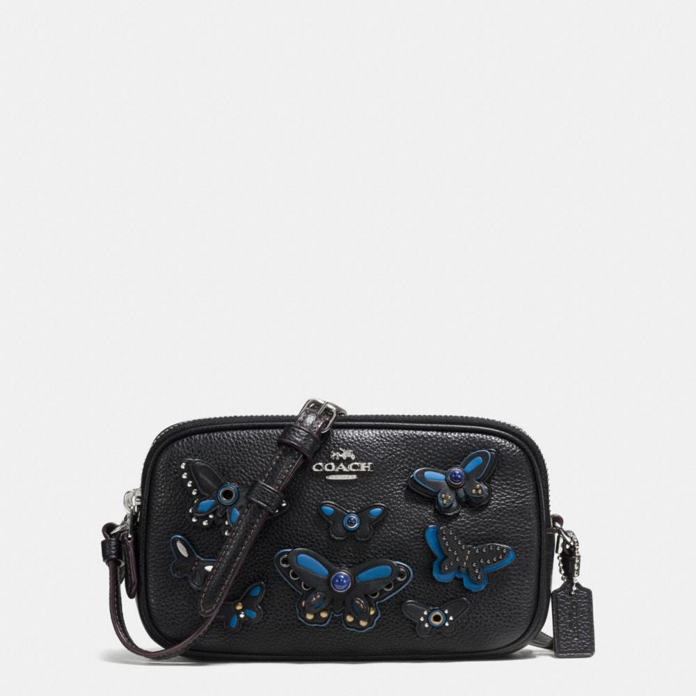 COACH TOTE BUTTERFLY Print Handbag Purse Pink Brown Signature BAG set  $295.00 - PicClick