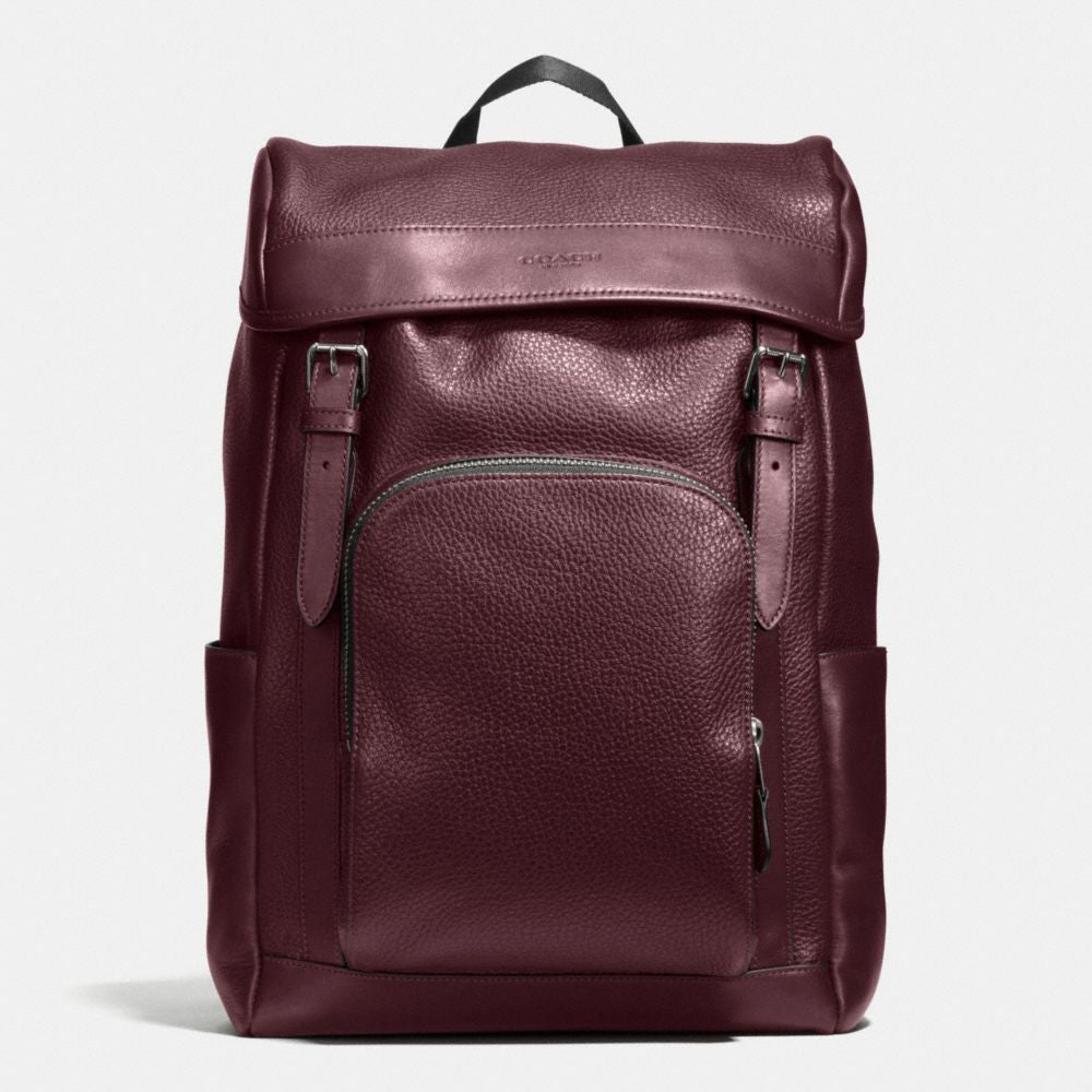 COACH HENRY BACKPACK IN PEBBLE LEATHER - PitaPats.com