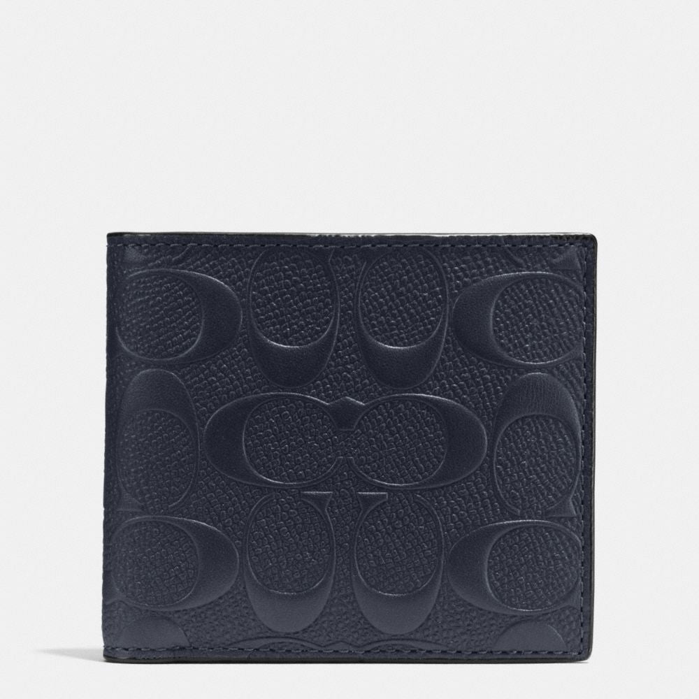 COACH COIN WALLET IN SIGNATURE CROSSGRAIN LEATHER – Pit-a COACH COIN WALLET IN SIGNATURE CROSSGRAIN LEATHER – Pit-a