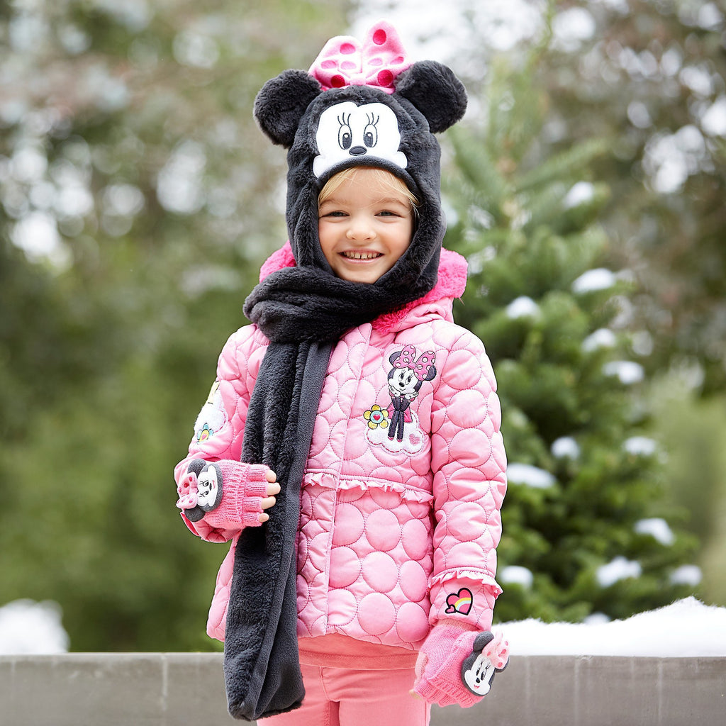 Disney Minnie Mouse Hat Scarf for Kids - PitaPats.com