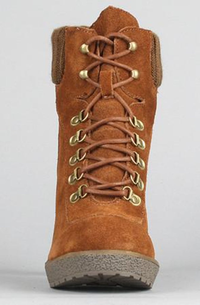 Sole Boutique - The Hello Boot in Brown - PitaPats.com