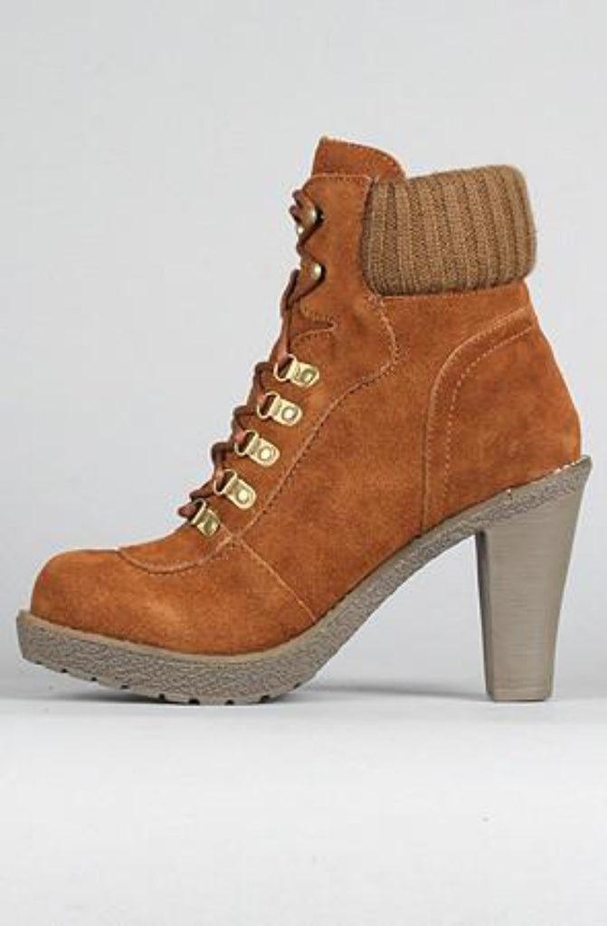 Sole Boutique - The Hello Boot in Brown - Size 8.5 - PitaPats.com