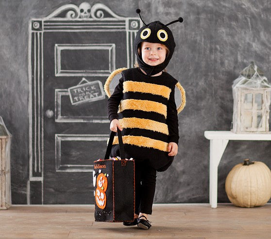 PitaPat Bumblebee Halloween Costume, size 7-8 - PitaPats.com