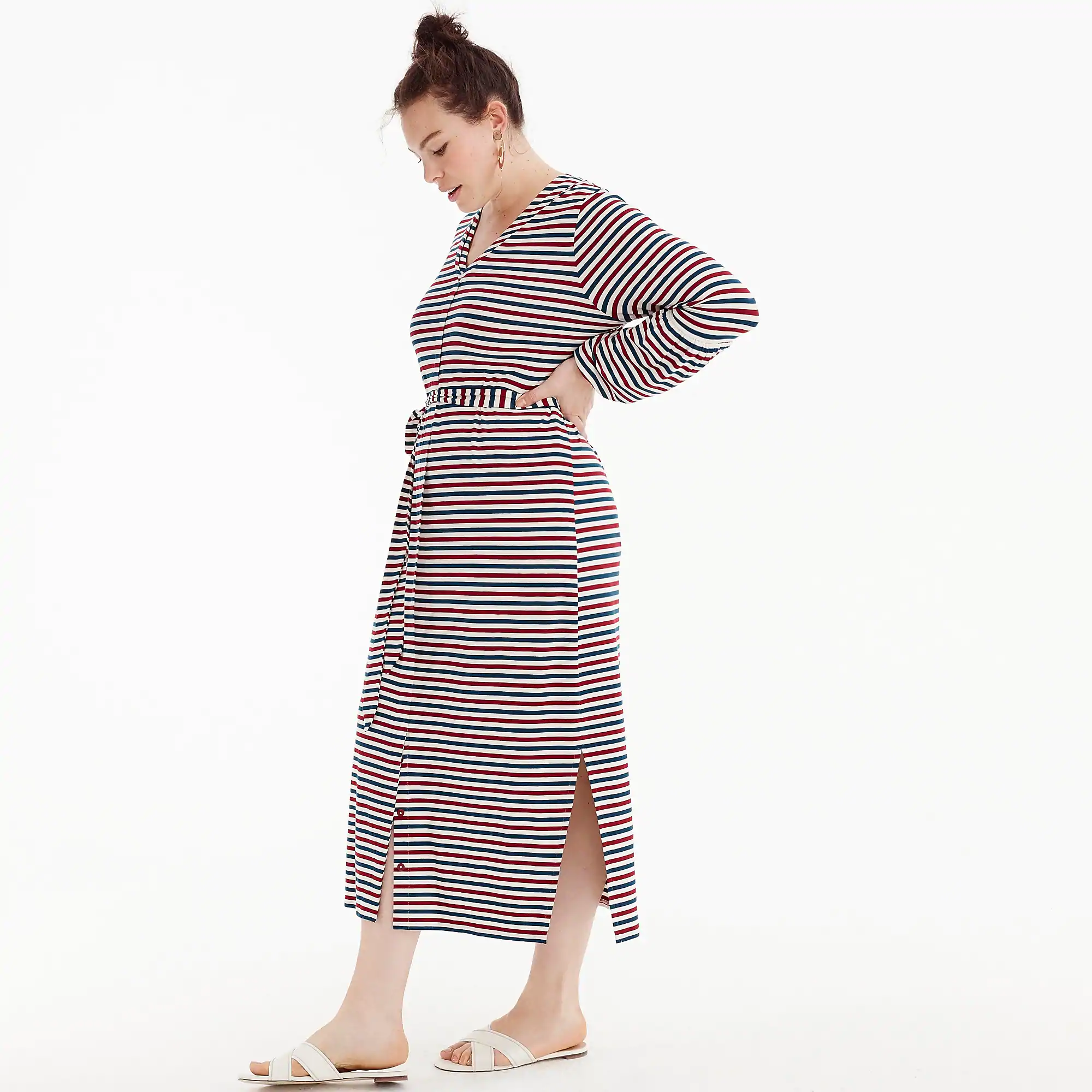 J.crew Universal Standard for J.Crew jersey long-sleeve maxi dress in Pit-a-Pats.com J.crew Universal Standard for J.Crew jersey long-sleeve maxi dress in Pit-a-Pats.com