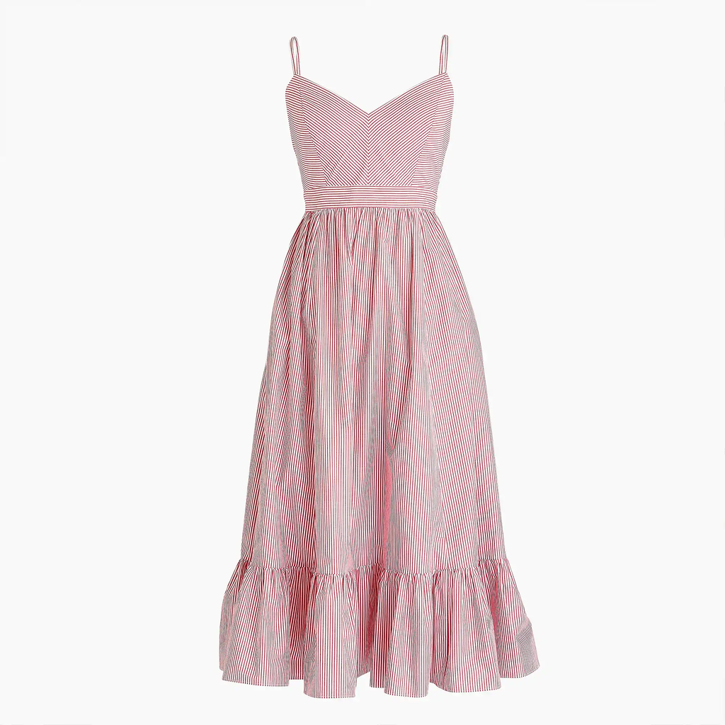 J.crew Drapey Spaghetti-Strap Dress – Pit-a-Pats.com
