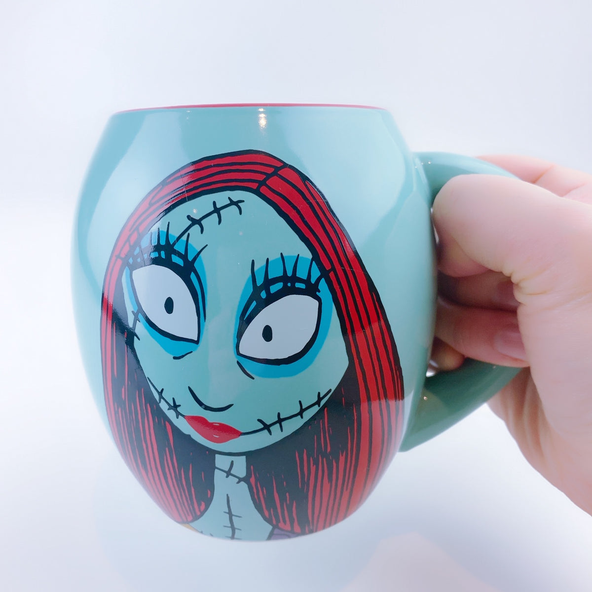 Disney Nightmare Before Christmas Sally Face Ceramic Mug, 18 oz – Pit-a ...